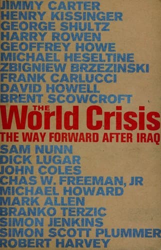 Tapa de The world crisis