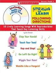 Tapa de Following Directions (Sing Along and Learn)