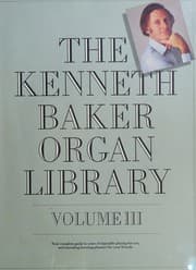 Tapa de Kenneth Baker Organ Library, vol. 2