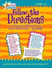 Tapa de Follow the Directions, Grades 3-6