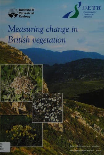 Tapa de Measuring change in British vegetation