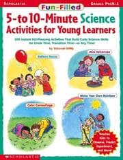 Tapa de Fun-filled 5- to 10-minute science activities for young learners