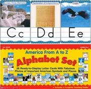 Tapa de America From A-Z: Alphabet Set