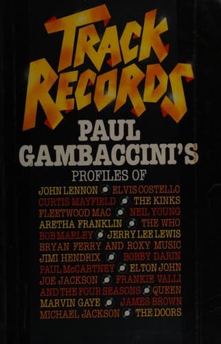 Tapa de Track records