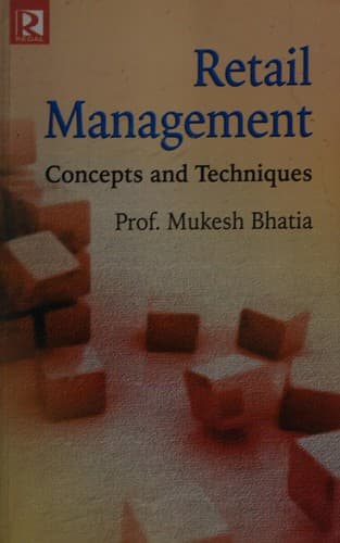 Tapa de Retail management