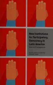 Tapa de New institutions for participatory democracy in Latin America