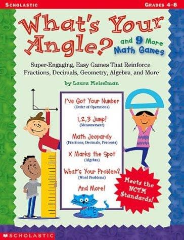 Tapa de What's Your Angle? And 9 More Math Games