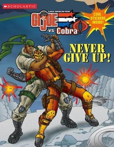 Tapa de Never Give Up!