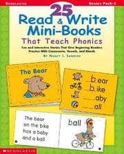 Tapa de 25 Read & Write Mini-books That Teach Phonics
