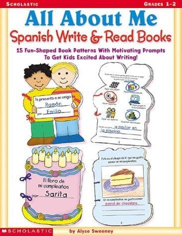 Tapa de All About Me Spanish Write & Read Books
