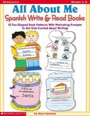 Tapa de All About Me Spanish Write & Read Books