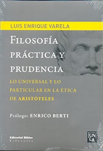Tapa de Filosofía práctica y prudencia
