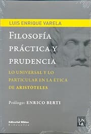 Tapa de Filosofía práctica y prudencia