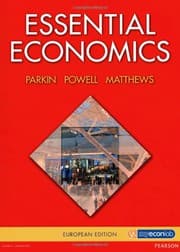Tapa de Essential Economics with MyEconLab access card