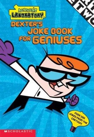 Tapa de Dexter's joke book for geniuses