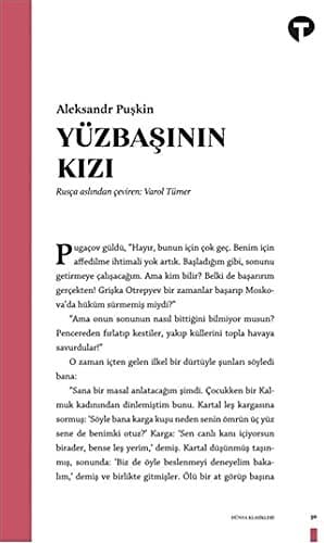 Tapa de Yüzbasinin Kizi