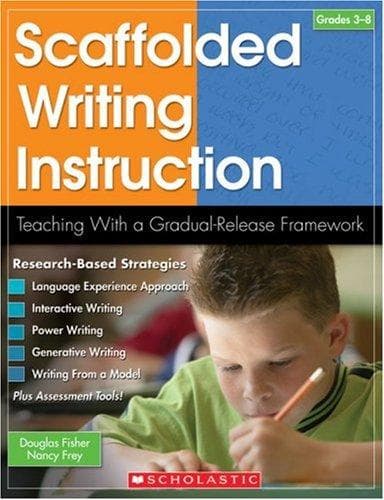 Tapa de Scaffolded writing instruction
