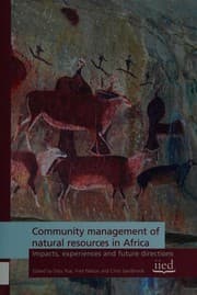Tapa de Community management of natural resources in Africa
