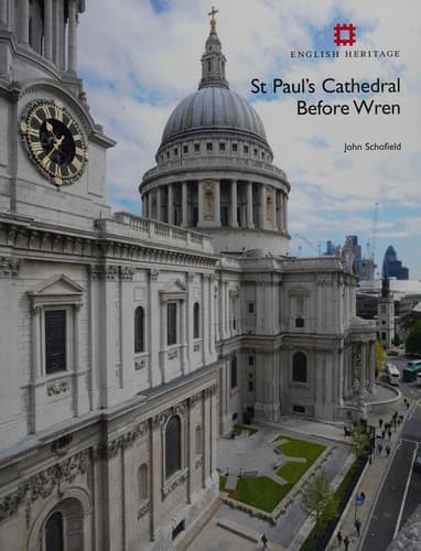 Tapa de St Paul's Cathedral before Wren