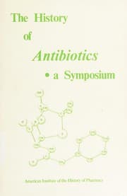 Tapa de The History of antibiotics