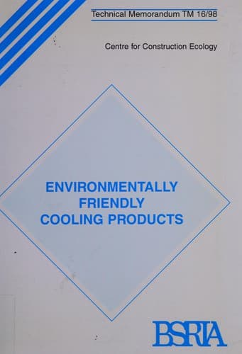 Tapa de Environmentally friendly cooling products
