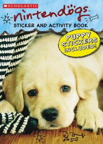 Tapa de Nintendogs Sticker Book (Nintendogs)