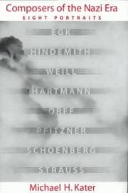 Tapa de Composers of the Nazi Era