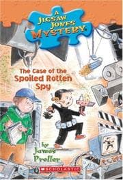 Tapa de Case Of The Spoiled Rotten Spy (Jigsaw Jones)