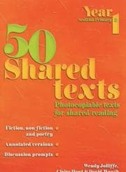 Tapa de 50 Shared Texts for Year 1