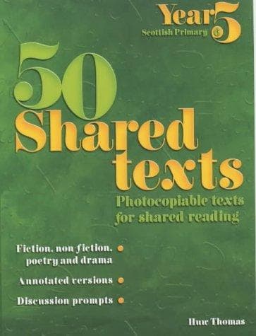 Tapa de 50 Shared Texts for Year 5 (50 Shared Texts)