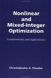 Tapa de Nonlinear and mixed-integer optimization