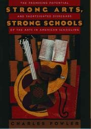 Tapa de Strong arts, strong schools