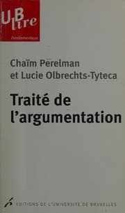 Tapa de Traité de l'argumentation
