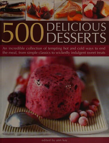 Tapa de 500 delicious desserts