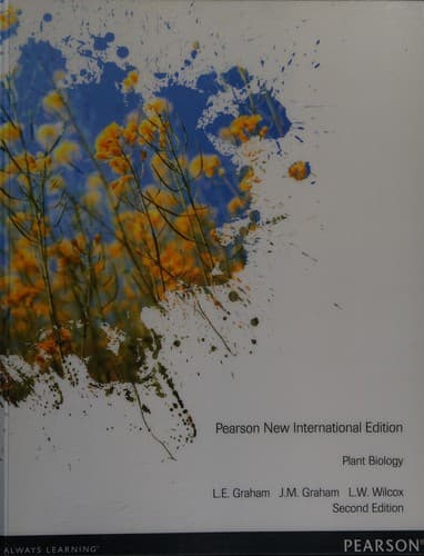 Tapa de Plant Biology