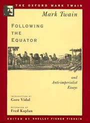 Tapa de Following the Equator and anti-imperialist essays