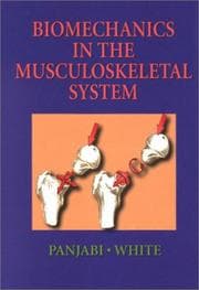 Tapa de Biomechanics in the Musculoskeletal System