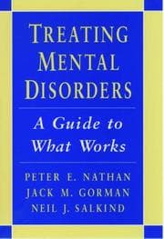 Tapa de Treating mental disorders