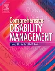 Tapa de Comprehensive disability management