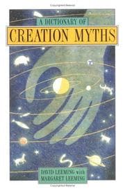 Tapa de A dictionary of creation myths