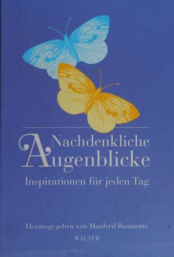 Tapa de Nachdenkliche Augenblicke