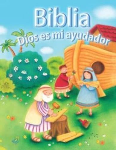 Tapa de Biblia Dios es mi ayudador / God Helps Me Bible