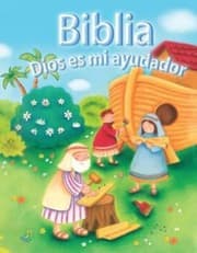 Tapa de Biblia Dios es mi ayudador / God Helps Me Bible