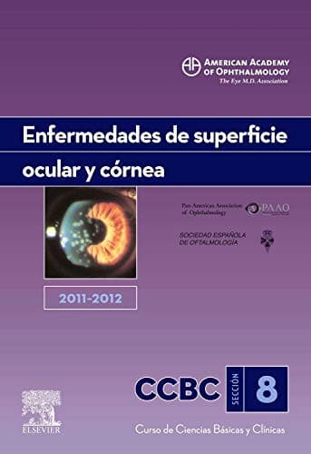 Tapa de Enfermedades de superficie ocular y córnea. 2011-2012