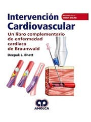 Tapa de Intervención Cardiovascular. Un libro complementario de enfermedad Cardíaca de Braunwald. Incluye Acceso a Videos Online