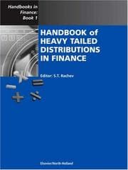 Tapa de Handbook of heavy tailed distributions in finance