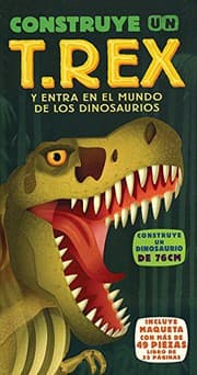 Tapa de Construye un T-Rex / Build the T-Rex