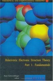 Tapa de Relativistic Electronic Structure Theory