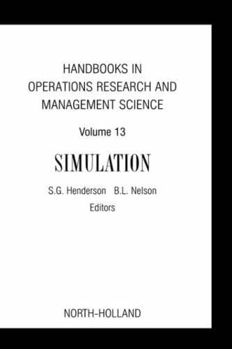 Tapa de Handbooks in Operations Research and Management Science