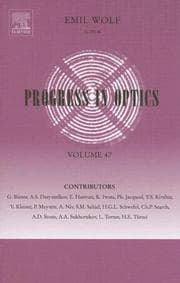 Tapa de Progress in optics